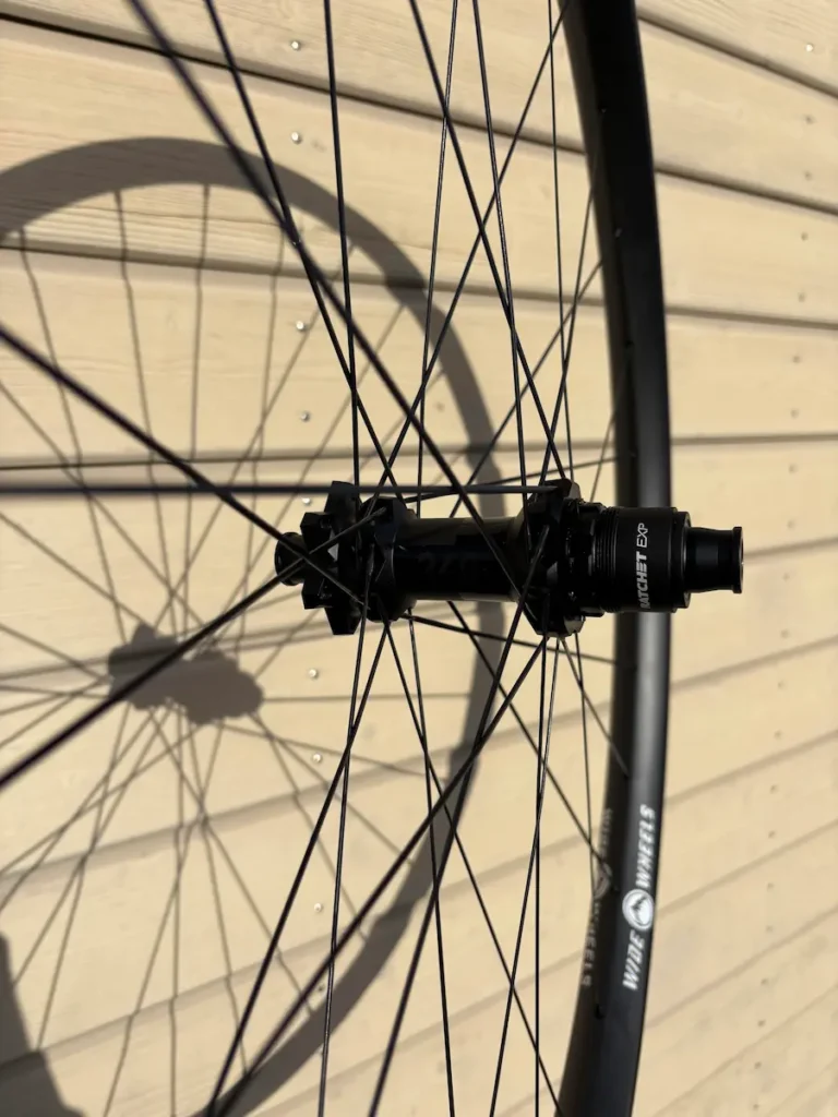 Paire de roues VTT artisanales 1200 g avec rayons Sapim et moyeux DT 240– WideWheels